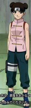 name tenten 
race human 
gender female 
age 13-14 years old(born march 9)
hair brown 
eyes brown