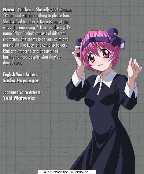Elfen Lied - Setsumi - RPG anime
