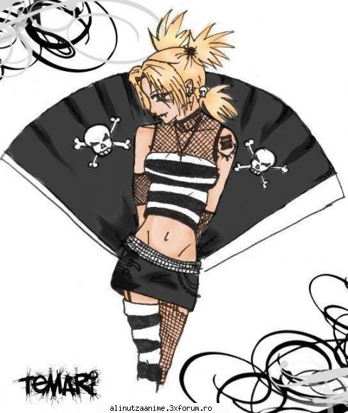 Naruto - eu una as vrea sa fiu Temari - RPG anime