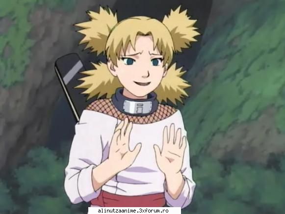 temari - temari in timpul examenului chinim - Naruto